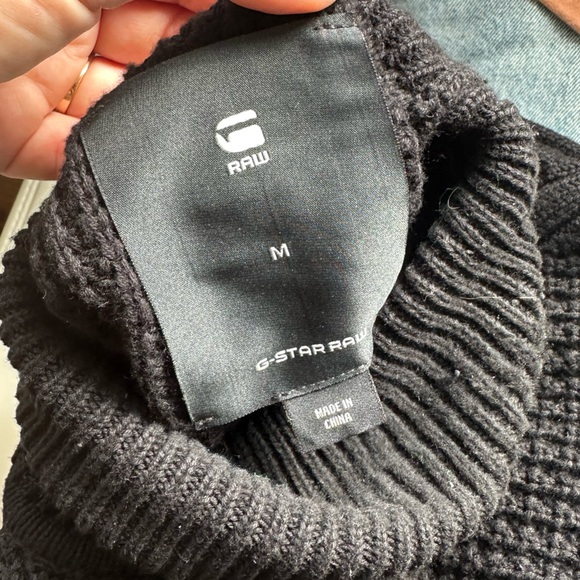 G-Star Turtle Neck Chunky Knit Sweater - Picture 7 of 7